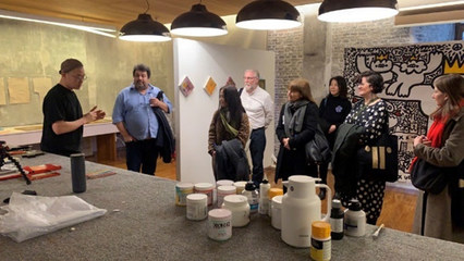 中英藝術(shù)交流再譜新篇 蘇格蘭視覺藝術(shù)訪華團(tuán)于浦東美術(shù)館圓滿收官