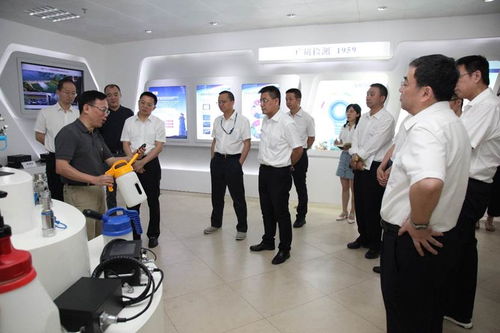 廣東電網劉啟宏董事長來到訪 國機智能 及下屬 廣研檢測 考察交流